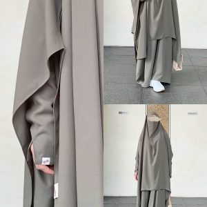 Gamis Basic A-Line Rayon Premium - Adem & Flowy